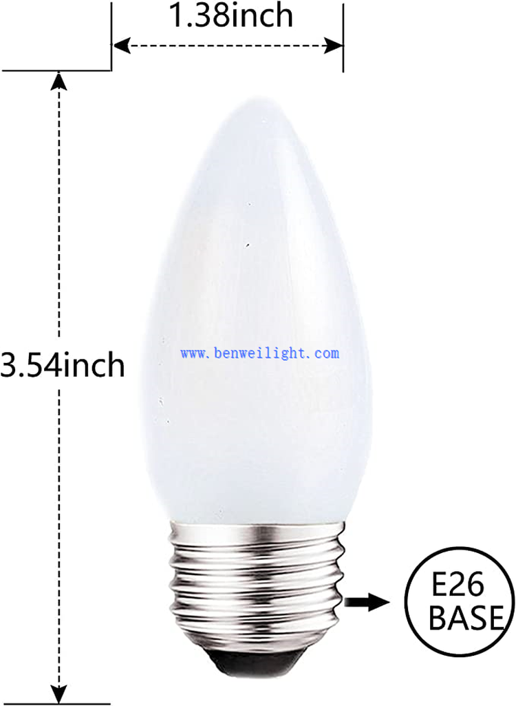 candle bulbs diameter candle bulbs diameter