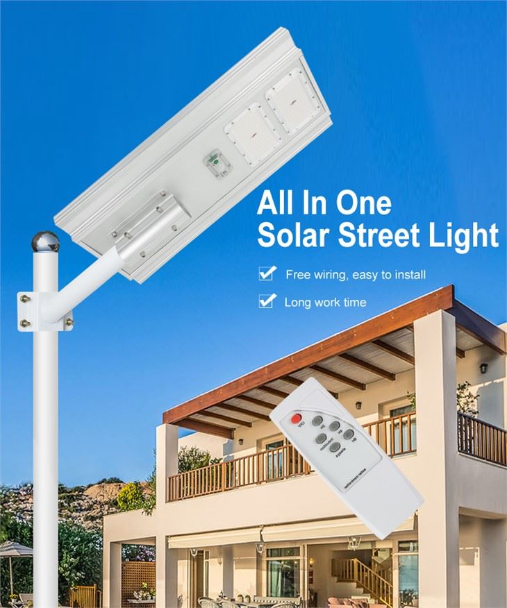 Solarna indukcijska LED ulična svjetiljka