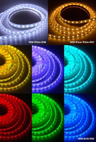 5050 12V Crvena LED traka