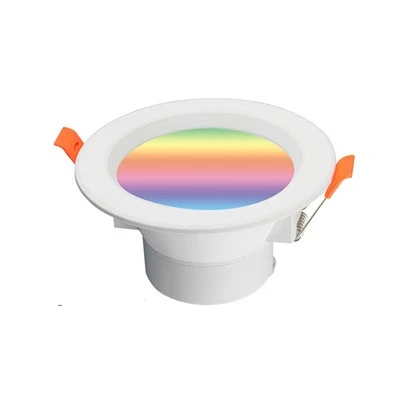 Pametna RGB LED svjetiljka, ugradna stropna svjetiljka upravljana aplikacijom