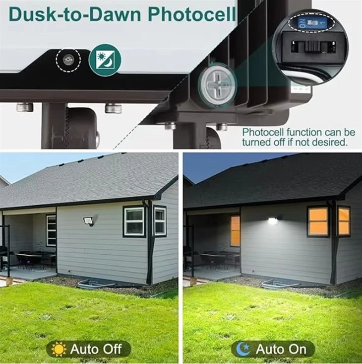 55W LED Flood Light | IP65 Waterproof Outdoor Security Light | 130 lm/W high quality