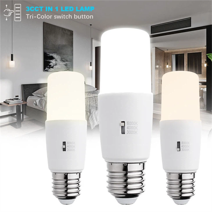 3-Step CCT LED Bulb - Dimmable T45 SMD Light