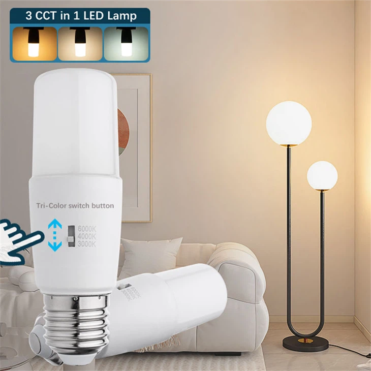 3-Step CCT LED Bulb - Dimmable T45 SMD Light