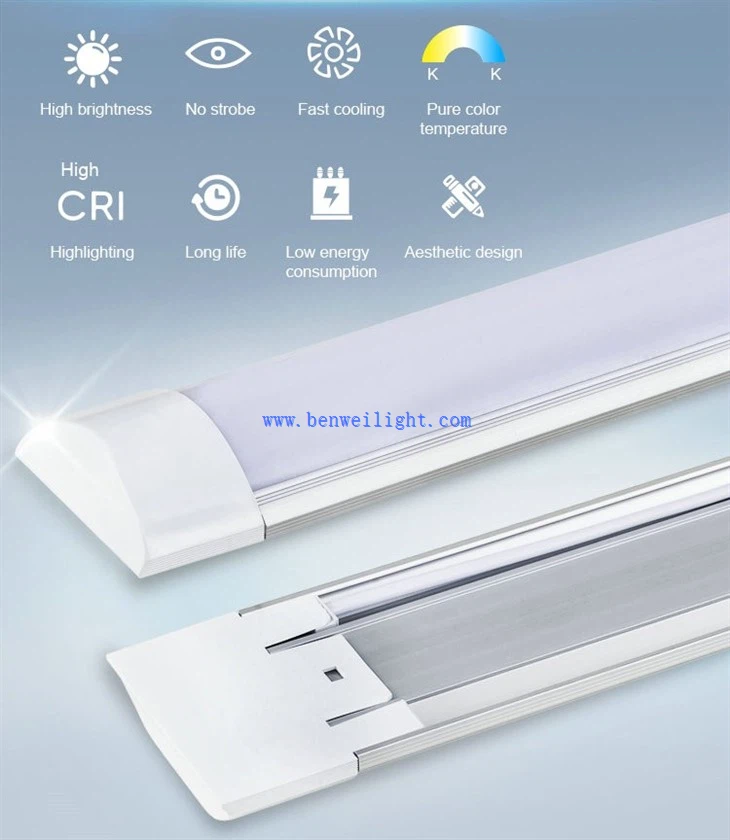 40W 4Ft Dimmable LED Batten Light