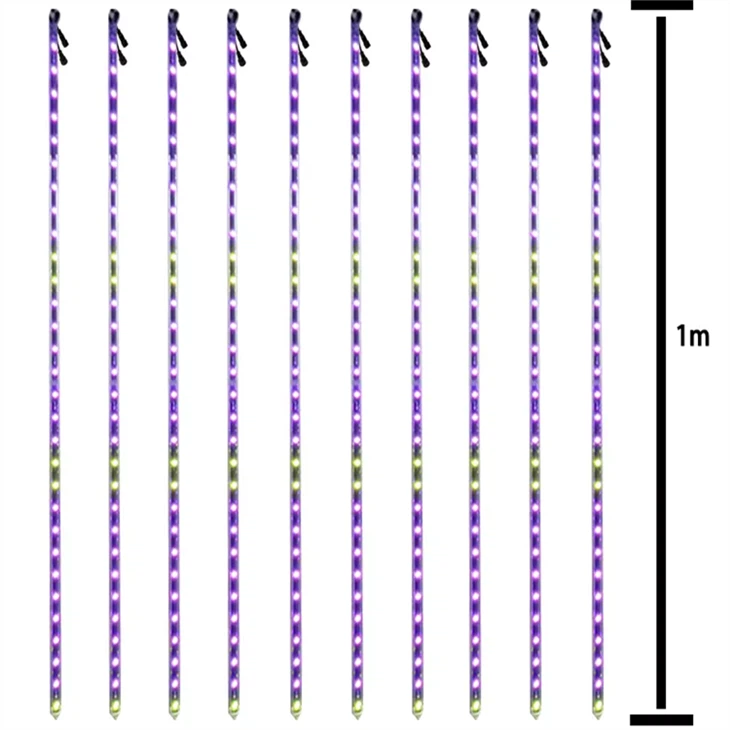 Svjetlo za meteorski tuš s 3D cijevi RGB
