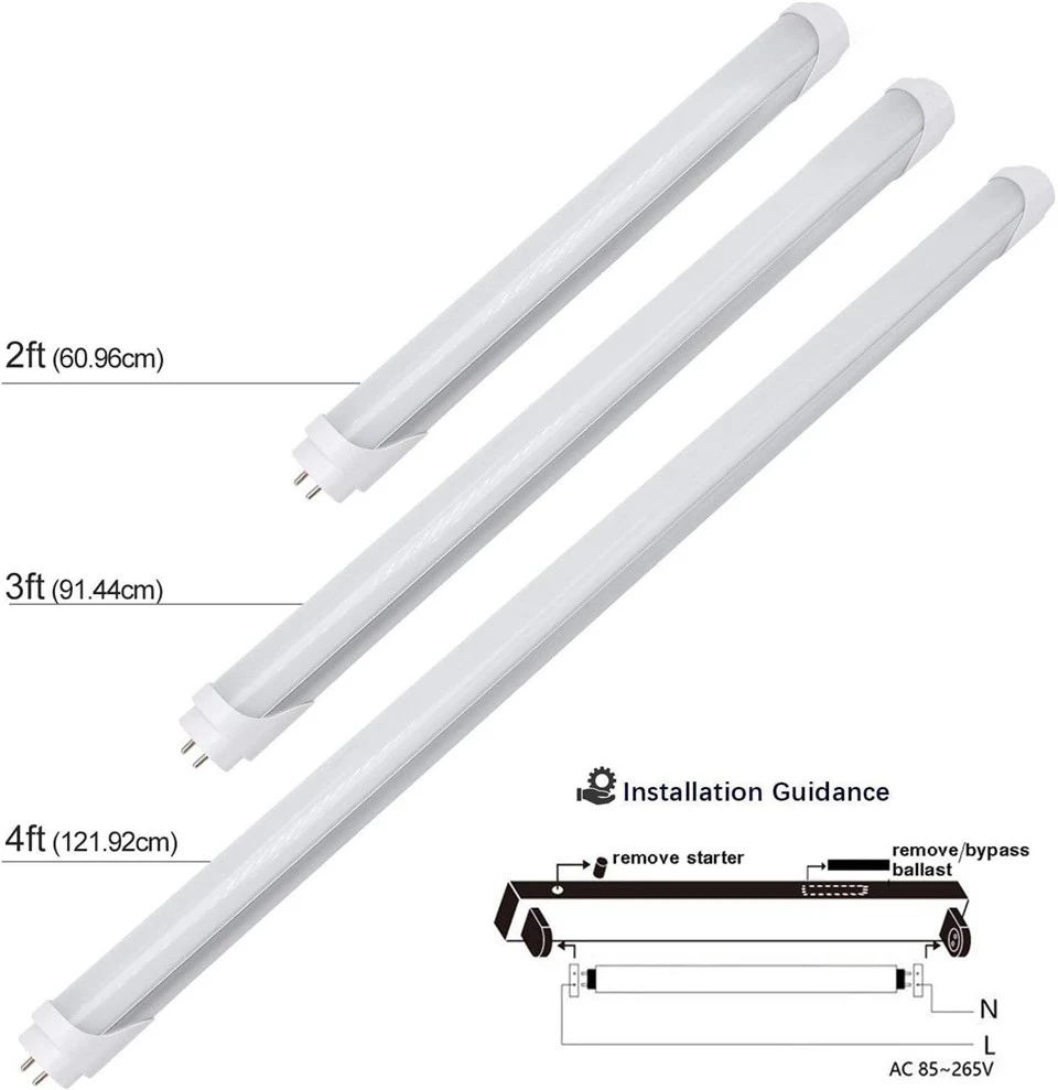 60cm T8 LED Tube Light, IP67 Waterproof price