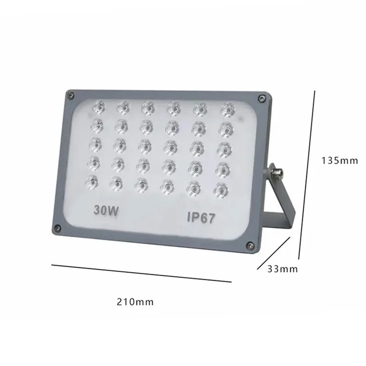 IP67 Waterproof LED Flood Lights – 30W-200W, High Brightness, AC Powered