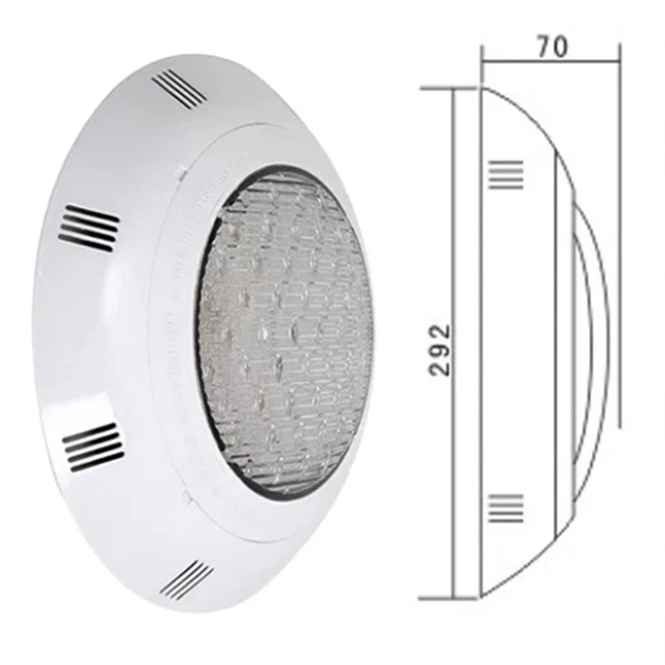 remote control submersible underwater led light