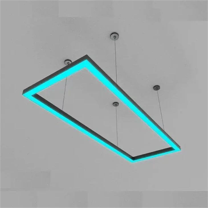 Linearna LED viseća lampa LINE 1200 mm - Crna