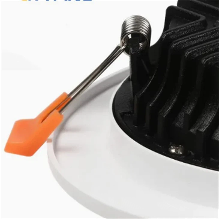 white downlights
