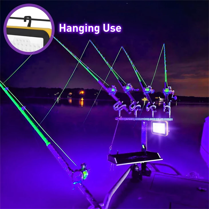 Rechargeable UV Blacklight - 400nm Portable LED Flood Light