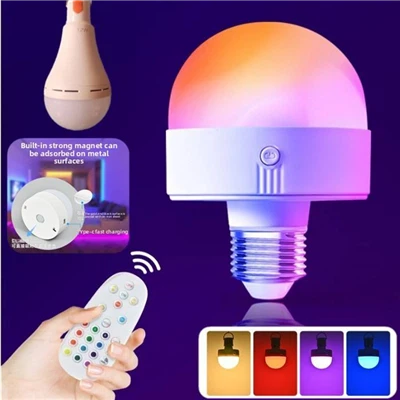 Pametna RGB LED žarulja - Moderna punjiva i prigušena (E26/E27 baza)